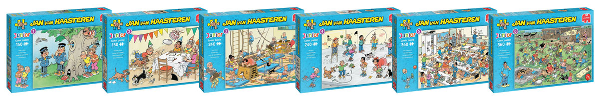 Seria puzzli Jan van Haasteren Junior