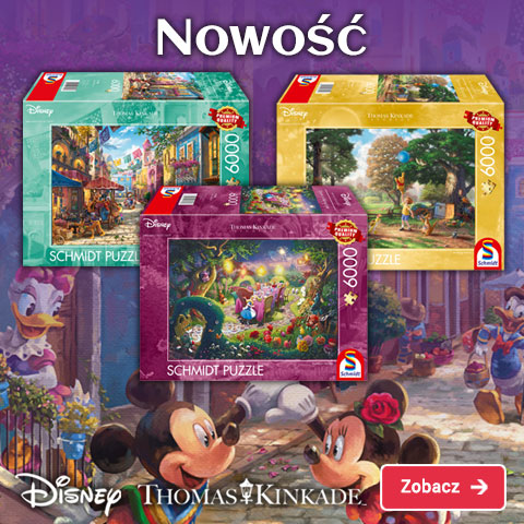 Nowości Disney - puzzle 6000
