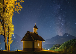 PQ Puzzle 1000 el. CHRISTIAN RINGER Kościół w Lockstein / Niemcy