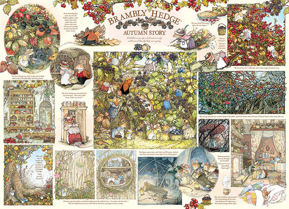 Puzzle 1000 el. Brambly Hedge: Jesień