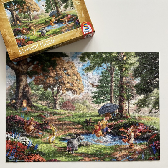 PQ Puzzle 1000 el. THOMAS KINKADE Kubuś Puchatek (Disney)