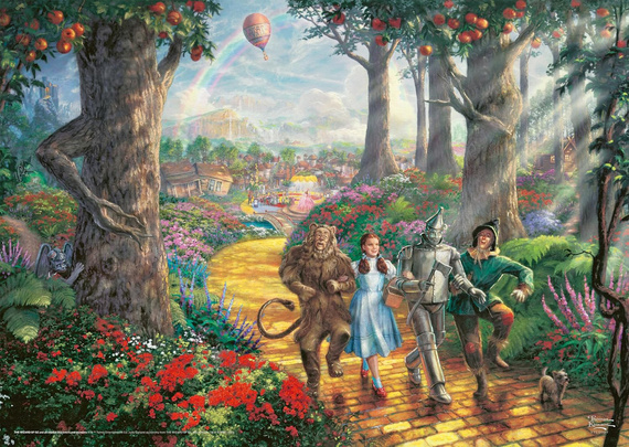 PQ Puzzle 1000 el. THOMAS KINKADE Czarnoksiężnik z krainy Oz