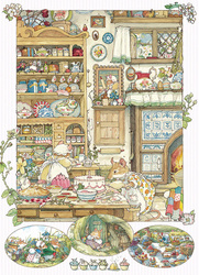 Puzzle 500 el. Brambly Hedge: Przygotowania do pikniku