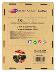 Puzzle drewniane / kolorowe 200 el. - Wielki Mur Chiński