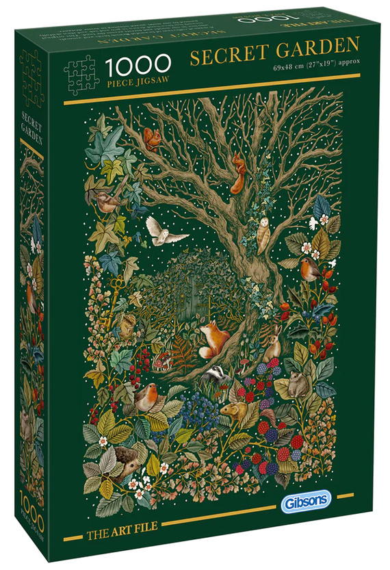 Puzzle 1000 el. Sekretny ogród