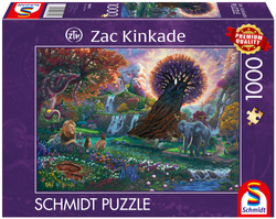 PQ Puzzle 1000 el. ZAC KINKADE Ogród Eden