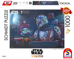 PQ Puzzle 1000 el. THOMAS KINKADE W drogę (Star Wars - The Mandalorian)
