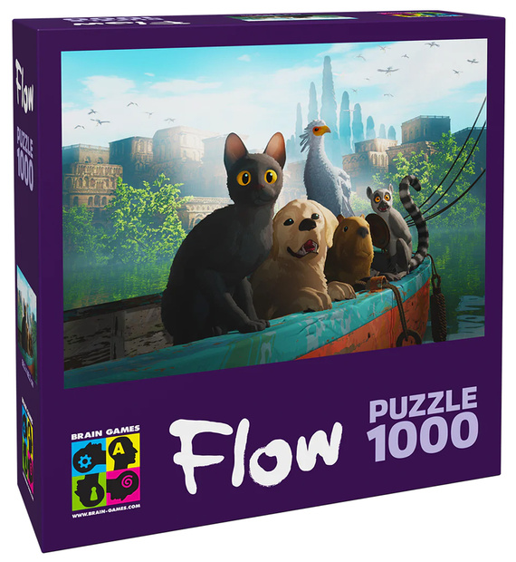 Puzzle 1000 el. Flow - Postacie z filmu