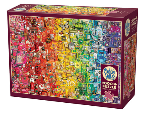 Puzzle 2000 el. Tęcza