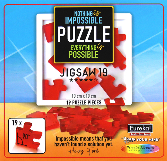Puzzle / Łamigłówka IMPOSSIBLE (19 elementów) - poziom 5/6