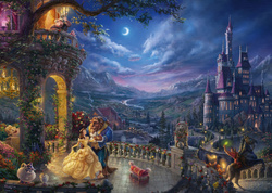PQ Puzzle 1000 el. THOMAS KINKADE Piękna i Bestia - Taniec (Disney)