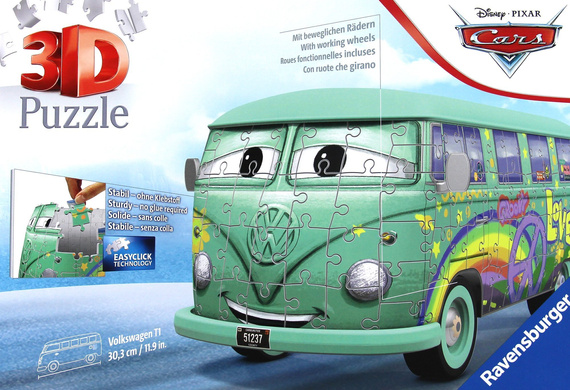 Puzzle 3D - Volkswagen Bulli T1 (Cars Edition)