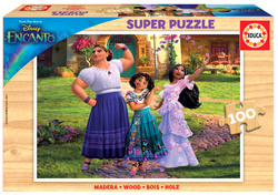 Puzzle 100 el. Nasze magiczne Encanto (drewniane)