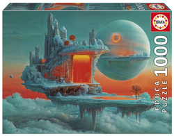 Puzzle 1000 el. Planeta ognia i lodu