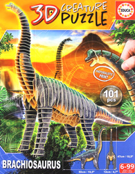 Puzzle 3D Dinozaury - Brachiozaur 101 el.