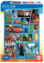 Puzzle 1000 el. Bohaterowie bajek (Disney / Pixar)