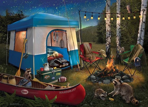 Puzzle 500 el. W zgodzie z naturą