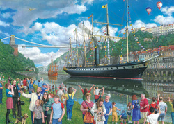 Puzzle 1000 el. Statek SS Great Britain