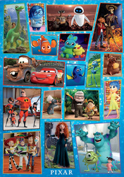 Puzzle 1000 el. Bohaterowie bajek (Disney / Pixar)