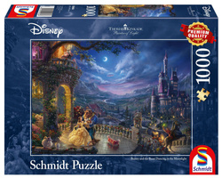 PQ Puzzle 1000 el. THOMAS KINKADE Piękna i Bestia - Taniec (Disney)