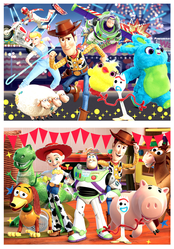 Puzzle 2 x 100 el. Toy Story 4