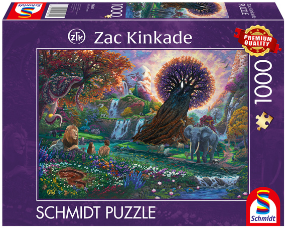 PQ Puzzle 1000 el. ZAC KINKADE Ogród Eden
