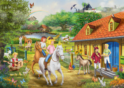 PQ Puzzle 1000 el. THOMAS KINKADE Bibi & Tina
