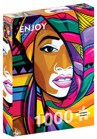 Puzzle 1000 el. Afrykańska piękność