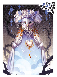 Puzzle 1000 el. Dixit: Queen of Owls