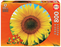 Puzzle 800 el. Słonecznik (okrągłe)