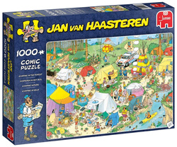 Puzzle 1000 el. JAN VAN HAASTEREN Pole namiotowe