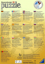 Puzzle 3D - Big Ben z prawdziwym zegarem