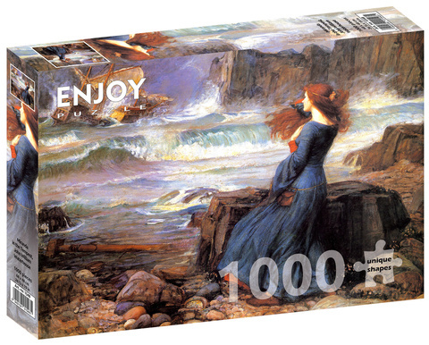 Puzzle 1000 el. Miranda / Burza, John William Waterhouse