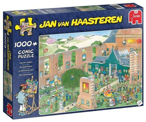 Puzzle 1000 el. JAN VAN HAASTEREN Wystawa dzieł sztuki