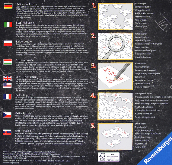 Puzzle EXIT - Opustoszałe miasto