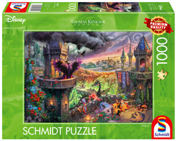 PQ Puzzle 1000 el. THOMAS KINKADE Czarownica / Diabolina (Disney)