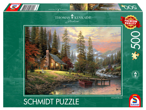 PQ Puzzle 500 el. THOMAS KINKADE Spokojne schronienie