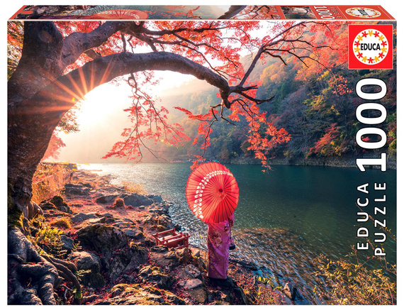 Puzzle 1000 el. Rzeka Katsura / Japonia