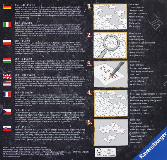 Puzzle EXIT - Pracownia artystyczna