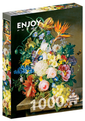 Puzzle 1000 el. Bukiet kwiatów, Franz Xaver Petter