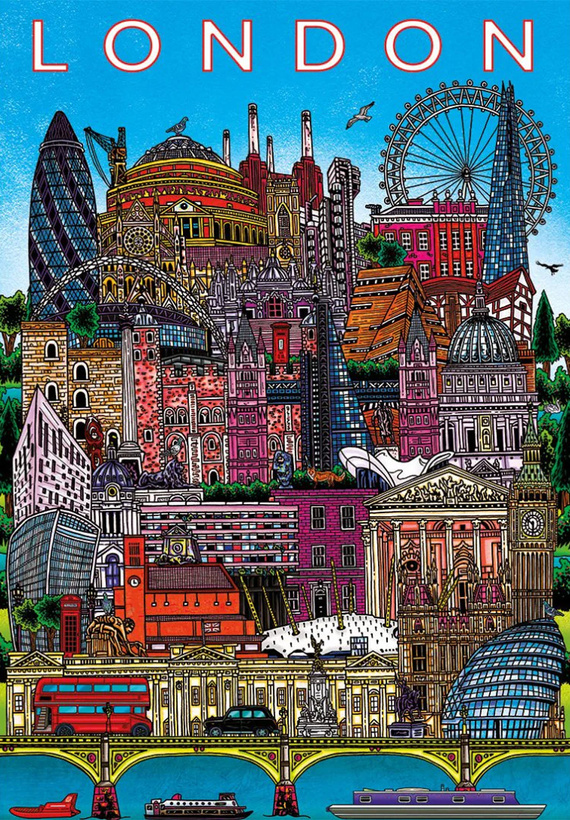 Puzzle 500 el. Londyn / Anglia