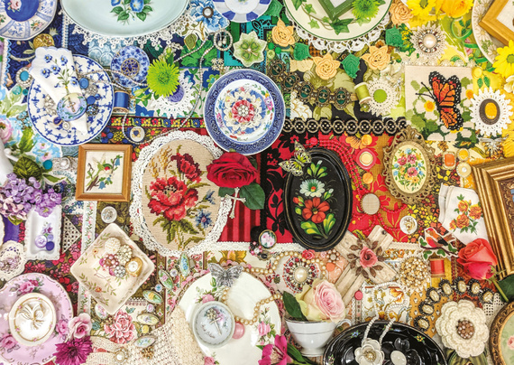 PQ Puzzle 500 el. Kolorowe ozdoby