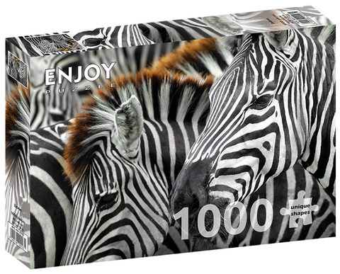 Puzzle 1000 el. Zebry