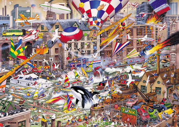 Puzzle 1000 el. Kocham weekend