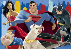 Puzzle 2 x 100 el. DC Liga Super Pets