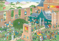Puzzle 2000 el. JAN VAN HAASTEREN Wystawa dzieł sztuki