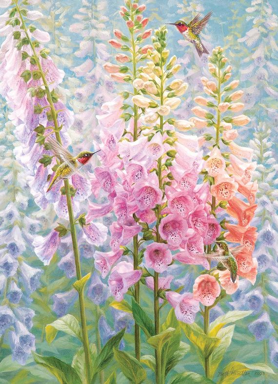 Puzzle 500 el. Letnia tęcza