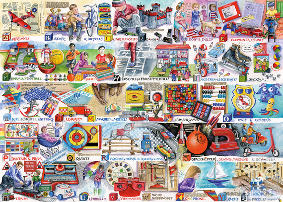 Puzzle 1000 el. Beztroskie dzieciństwo