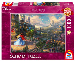 PQ Puzzle 1000 el. THOMAS KINKADE Śpiąca Królewna w tańcu (Disney)