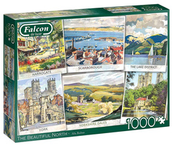 Puzzle 1000 el. FALCON Piękna północ